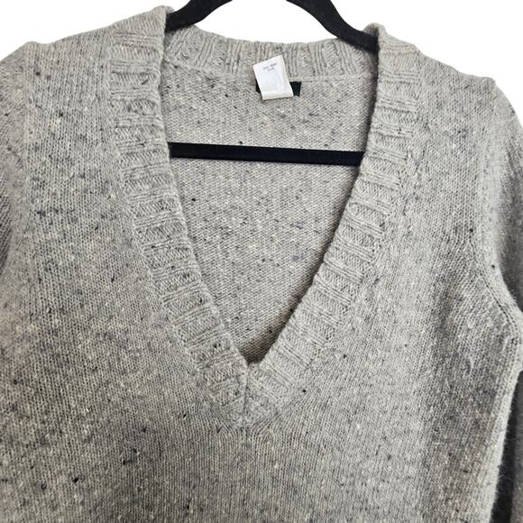 J. Crew Womens Wool Sweater Preppy Dark Academia Classic Old Money S Mohair - Picture 2 of 7